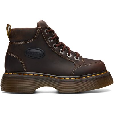Dr. Martens Dr. Martens Brown Buzz 6 Eye Boots