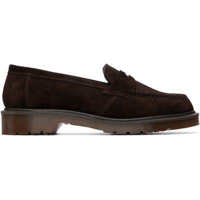 Dr. Martens Dr. Martens Brown Delapre Penny Loafers