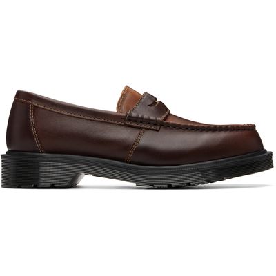 Dr. Martens Dr. Martens Brown Penton 'Made In England' Leather Loafers