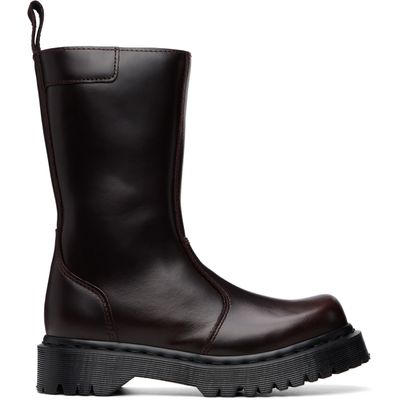 Dr. Martens Dr. Martens Brown Renjena Mid Explorer WP Leather Boots