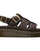 Dr. Martens Dr. Martens Brown Wrenlie Grizzly Fisherman Platform Sandals - 1