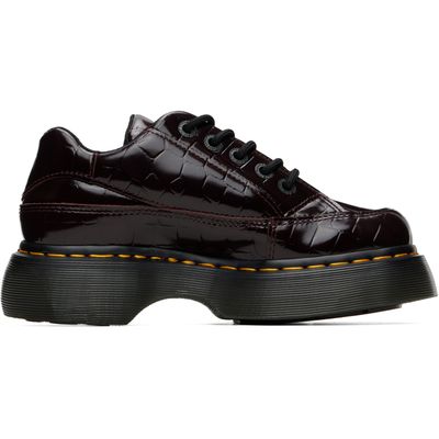 Dr. Martens Dr. Martens Burgundy Buzz 5-Eye Derbys