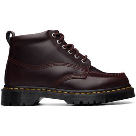 Dr. Martens Dr. Martens Burgundy Lowell Chukka Boots