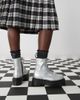 Dr Martens Dr. Martens Jadon boots in silver - 4