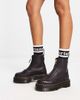 Dr Martens Dr Martens Jetta zip quad boots in black - 1