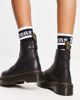 Dr Martens Dr Martens Jetta zip quad boots in black - 2