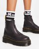Dr Martens Dr Martens Jetta zip quad boots in black - 4