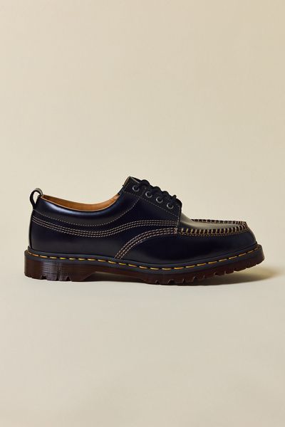 Dr. Martens Dr. Martens Men's Lowell Leather Moc Toe Shoes in Black, Men's at Urban Outfitters