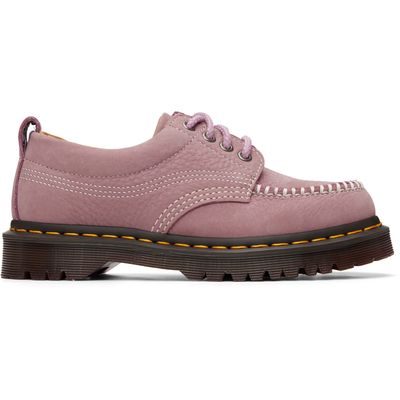 Dr. Martens Dr. Martens Pink Lowell Nubuck Moc Toe Derbys