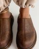 Dr. Martens Dr. Martens San Floral Emboss Crazy Horse Leather Mules - 3