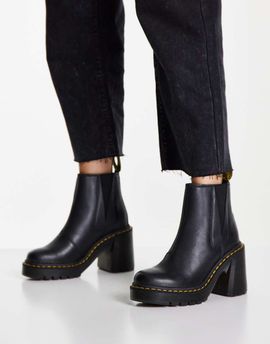 Dr Martens Dr Martens Spence heeled ankle boots in black