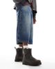 Dr Martens Dr Martens unisex Anistone lo chelsea boots in brown leather - 3