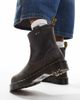 Dr Martens Dr Martens unisex Anistone lo chelsea boots in brown leather - 4