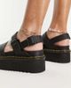 Dr Martens Dr Martens Voss Quad leather sandals in black - 3