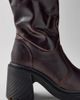 Dr. Martens Dr. Martens Women's Kasey Tall Heeled Boots in Dark Brown, Women's at Urban Outfitters - 1