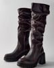Dr. Martens Dr. Martens Women's Kasey Tall Heeled Boots in Dark Brown, Women's at Urban Outfitters - 2