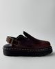 Dr. Martens Dr. Martens Women's Zebzag Suede Slingback Platform Mules in Dark Brown, Women's at Urban Outfitters - 4