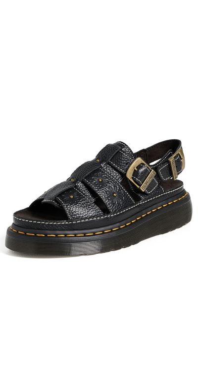 Dr. Martens Dr. Martens Wrenlie Open Fisherman Sandals Black