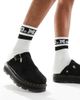 Dr Martens Dr Martens ZebZag mule in black suede - 4