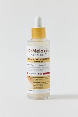 Dr. Melaxin Dr. Melaxin Peel Shot Exfoliating Ampoule in White Rice Ampoule at Urban Outfitters