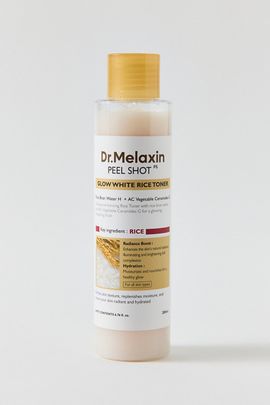 Dr. Melaxin Dr. Melaxin Peel Shot Glow White Rice Toner in White at Urban Outfitters