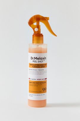 Dr. Melaxin Dr. Melaxin Peel Shot Keratin Care Kojic Acid Turmeric Body & Foot Exfoliating Spray in Assorted at Urban Outfitters