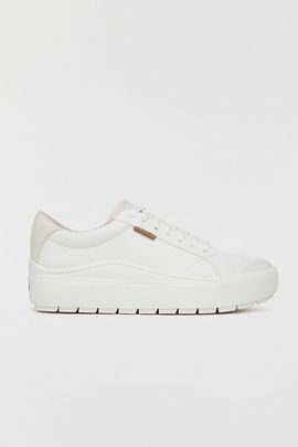 Dr. Scholl's Dr. Scholl's Time Off Platform Sneakers in White, Women's at Urban Outfitters