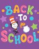 Dr. Seuss Dr. Seuss Girls' Colorful Back To School Graphic Short Sleeve T-Shirt - 2