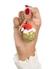 Dr. Seuss Dr. Seuss The Grinch Crystal Keychain with Santa Hat, Gold‑Tone - 4