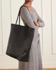 DRAGON DIFFUSION Big woven leather tote bag - 2