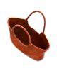 Dragon Diffusion Dragon Diffusion Arched Diagonal Woven Leather Tote - 3