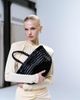 Dragon Diffusion Dragon Diffusion Bamboo Triple Jump small woven leather bag in black - 1