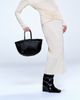 Dragon Diffusion Dragon Diffusion Bamboo Triple Jump small woven leather bag in black - 2