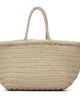 Dragon Diffusion Dragon Diffusion Beige Triple Jump Small Tote - 1