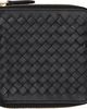 Dragon Diffusion Dragon Diffusion Black Interlaced Square Zip Around Wallet - 1