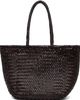 Dragon Diffusion Dragon Diffusion Brown Grace Basket Small Tote - 1