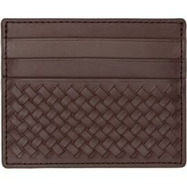Dragon Diffusion Dragon Diffusion Brown Interlaced Card Holder