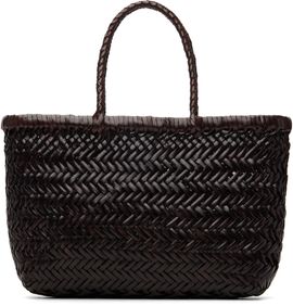 Dragon Diffusion Dragon Diffusion Brown Mini Flat Gora Bag
