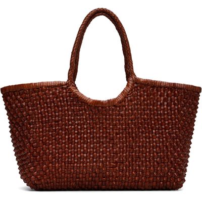 Dragon Diffusion Dragon Diffusion Brown Nantucket Cactus Bag