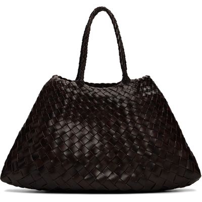 Dragon Diffusion Dragon Diffusion Brown Santa Croce Small Tote