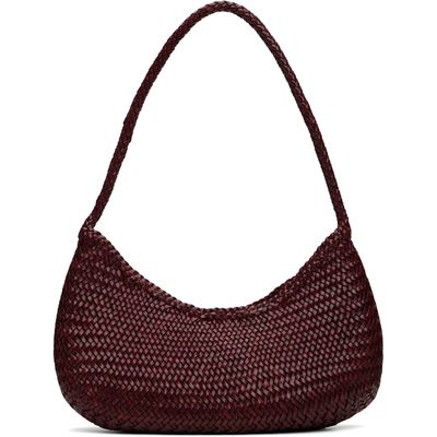 Dragon Diffusion Dragon Diffusion Burgundy Nova Luna Shoulder Bag