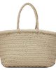 Dragon Diffusion Dragon Diffusion Gray Mini Flat Gora Basket Bag - 1