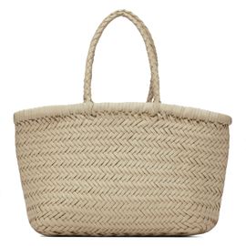 Dragon Diffusion Dragon Diffusion Gray Mini Flat Gora Basket Bag