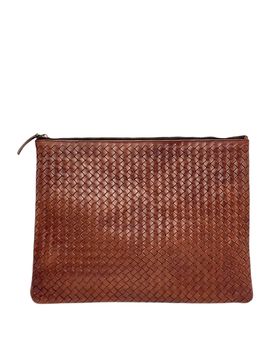 Dragon Diffusion Dragon Diffusion Interlaced Leather Pochette