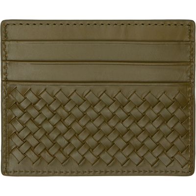 Dragon Diffusion Dragon Diffusion Khaki Interlaced Card Holder