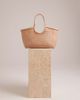 Dragon Diffusion Dragon Diffusion nantucket woven basket bag in sand-White - 2