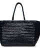 Dragon Diffusion Dragon Diffusion Navy Bamboo Triple Jump Small Tote - 1
