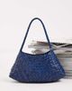 Dragon Diffusion Dragon Diffusion Rosanna woven leather shoulder bag in blue - 1