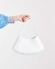 Dragon Diffusion Dragon Diffusion Rosanna woven leather shoulder bag in stark white - 2