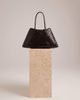 Dragon Diffusion Dragon Diffusion santa croce big woven leather bag in dark brown - 3